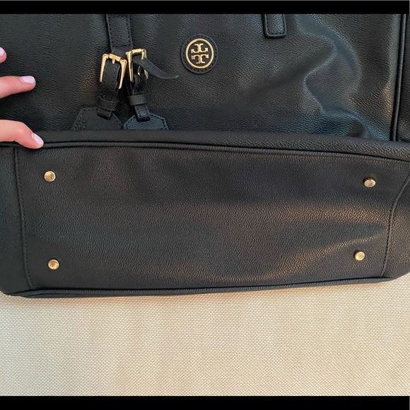 Navy Tory Burch Tote Bag - Picture 7 of 12